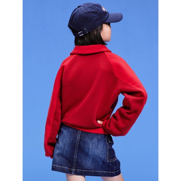 Old Navy '94 Logo-Graphic Quarter-Zip Sweatshirt for GirlsSz-XXL - Picture 5 of 6